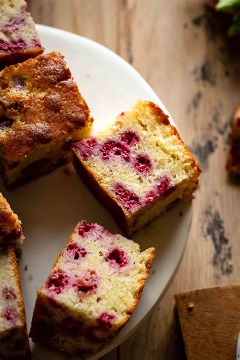 Easy Raspberry Cake Made From Scratch