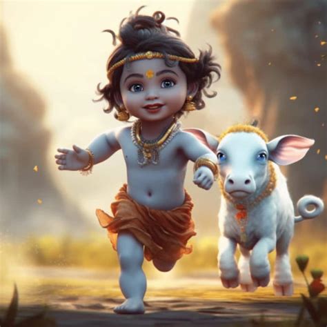 Cute Baby Krishna Wallpaper For Mobile