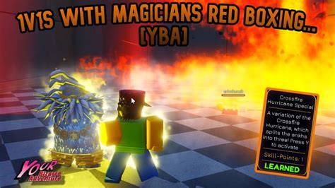 YBA Magicians Red Boxing 1v1s YouTube