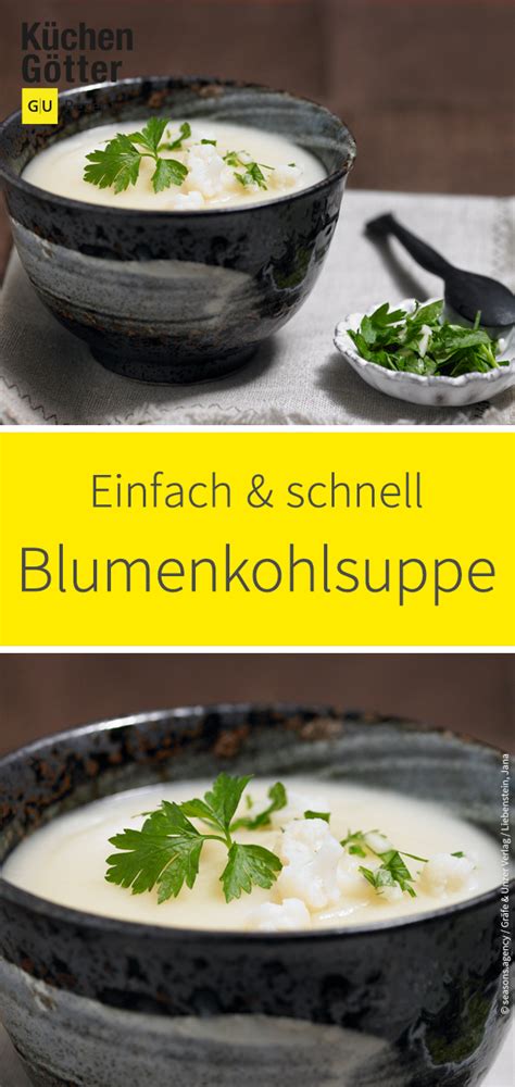 Blumenkohl Suppe Schnell Einfach