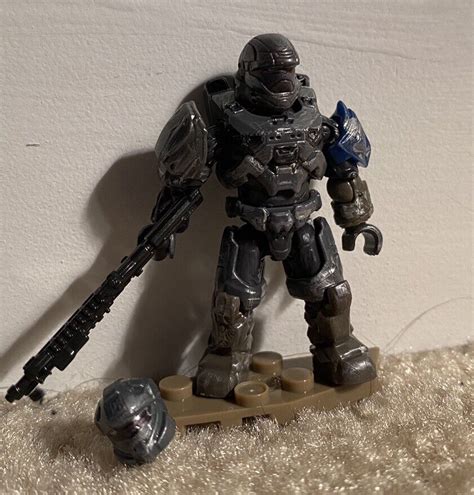 Halo Mega Construx Custom Odst Spartan Elite Hunter Extra Helmet Ebay