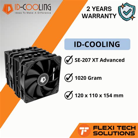 ID COOLING SE 207 XT Advanced CPU Cooler LGA1700 Monster Air Cooler