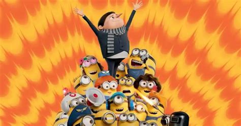 Minions Nace un Villano rompe récord de taquilla en su primer fin de