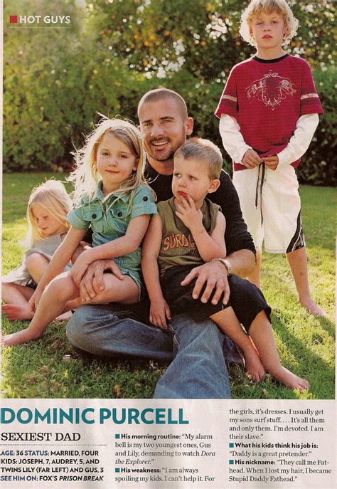 dominic is the sexiest dad - Dominic Purcell Photo (258350) - Fanpop