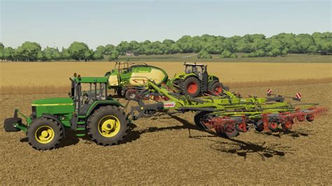 Zgrabianie i prasowanie słomy Farming Simulator 22 YouTube