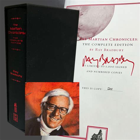 Ray Bradbury The Martian Chronicles The Complete Edition Signed