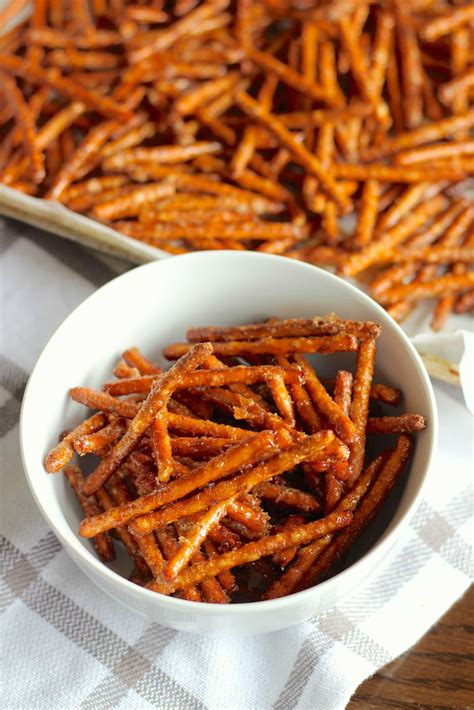 Cinnamon Sugar Pretzel Sticks Recipe Cart