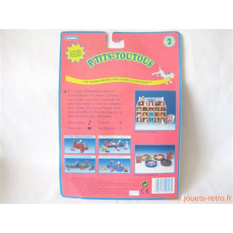 P tits Toutous joueurs Hasbro jouets rétro jeux de société figurines et objets vintage