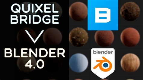 Quixel Bridge для Blender 40 Youtube