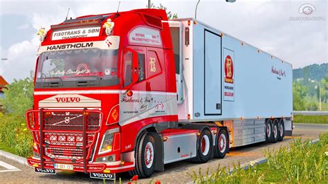 Volvo Fh Tuning Ets Euro Truck Simulator Youtube