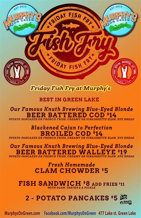 Friday Fish Fry | Murphy's on Green