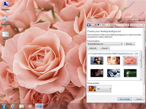 Roses Theme - Download, Screenshots