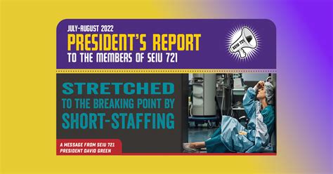 Presidents Reports Seiu Local