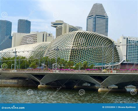 Esplanade Theater In Singapore Editorial Stock Image Image Of House