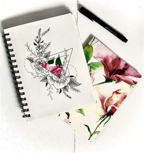 Flower pen art | Pen art, Flower pens, Flower doodles