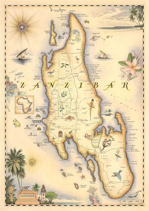 Geological Map Of Zanzibar