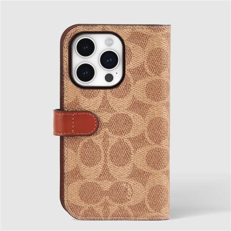 Coach Iphone 15 Pro Phone Cases