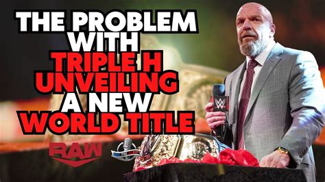 WWE Raw 4 24 23 Review Triple H Unveils A New WORLD HEAVYWEIGHT