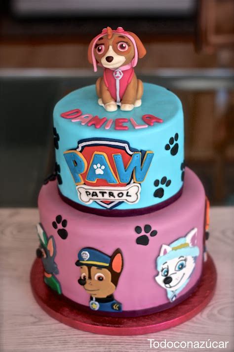 Tarta Patrulla Canina Todo Con Az Car