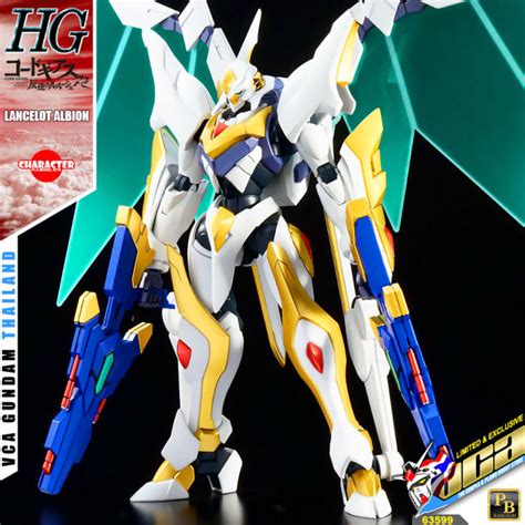 Premium Bandai Pb Code Geass High Grade Hg 135 Lancelot Albion โมเดล นักสู้เขตแดน Vca Gundam