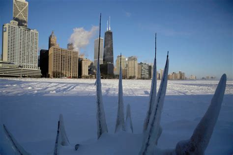 Ondata Di Gelo Senza Precedenti Negli Usa Temperature Shock A Chicago