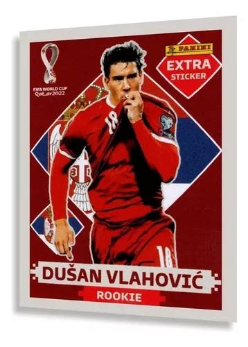 Pacote De Figurinhas Dusan Vlahovic Album Copa Do Mundo 2022 Qatar Copa