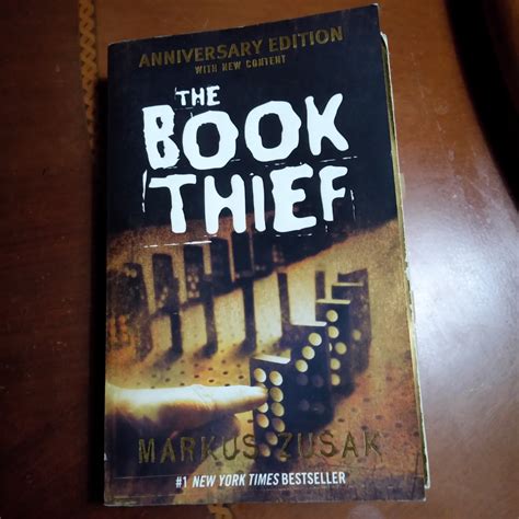 The Book Thief By Markus Zusak Anniversary Edition Hobbies Toys