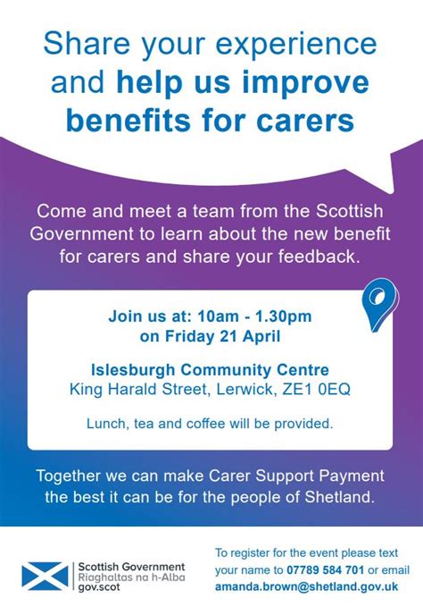 Carer Support Payment Presentation And Workshop Voluntary Action