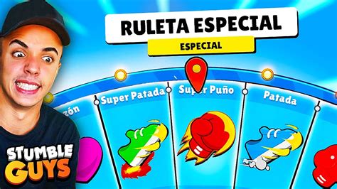 Nueva Ruleta De Emotes Especiales En Stumble Guys Pu O De Fuego