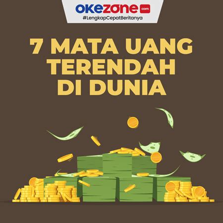 Daftar Mata Uang Terendah Di Dunia Foto Okezone Infografis