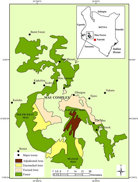 Ogieks Community Mau Geosystem Download Scientific Diagram