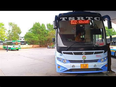 Nirmal To Ongole Tsrtc Lahari Non Ac Seater Cum Sleeper Buses YouTube