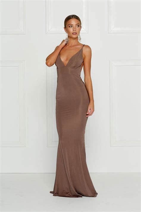 Penelope Chocolate Brown Brown Maxi Dresses Brown Dresses Formal