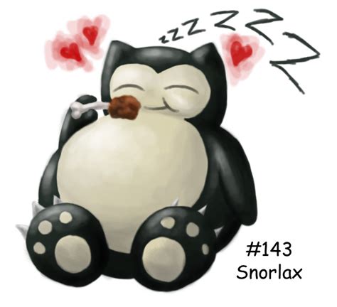 Snorlax By Graywolfshadow On Deviantart