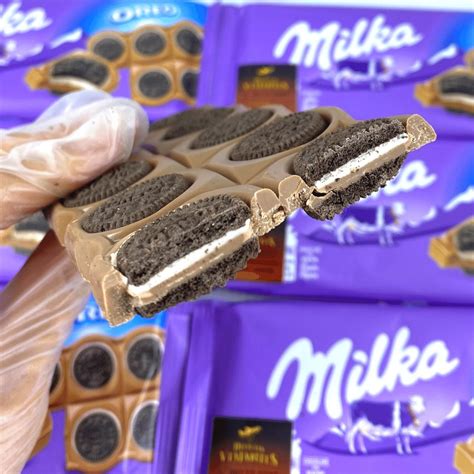 Chocolate Milka Oreo Sandwich Chocolate Ao Leite Mini Oreo