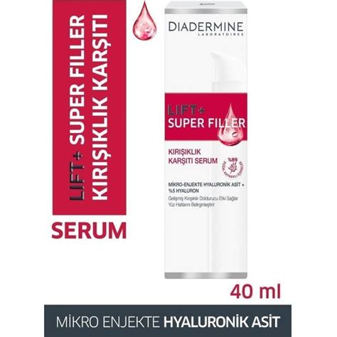 Diadermine Lift Super Filler Gündüz Kremi 50 ml Serum 40 Fiyatı