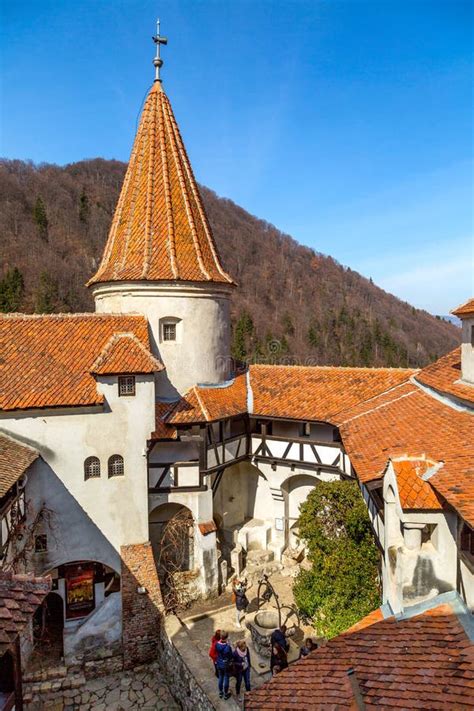 Tower Of Dracula Castle In Bran Romania Stock Photo Image Of