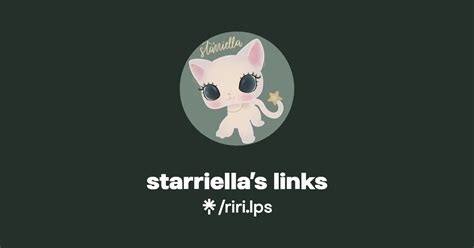 Starriellas Links Instagram TikTok Linktree