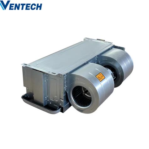 Ultra Silent Horizontal Ceiling Concealed Ducted Chilled Water Air Conditioner Fan Coil Unit