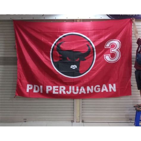 Jual Bendera Pdi X Cm Shopee Indonesia