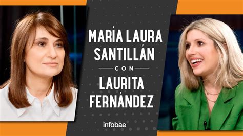 Laurita Fernandez con María Laura Santillán Me adjudicaban un logro a