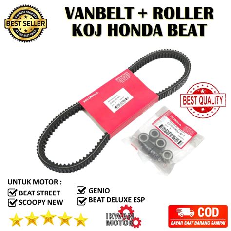 Van Belt Roller K0J Honda Beat Genio Scoopy Beat Street Vanbelt