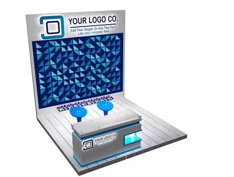 3d Booth Exhibition Stand A623c Model Turbosquid 1963901