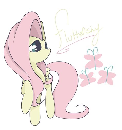 Safe Artist Tkshoelace Fluttershy Butterfly Pegasus