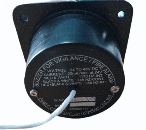 PVC Fully Automatic Fire Alarm Buzzer at ₹ 4000/piece in Howrah | ID ...
