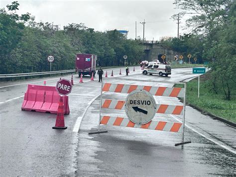 Fuertes lluvias producen cierre total del túnel de Gualanday