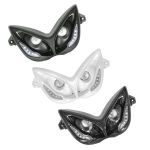 Yamaha Aerox Mbk Nitro Tnt Twin Headlights With Led Indicators