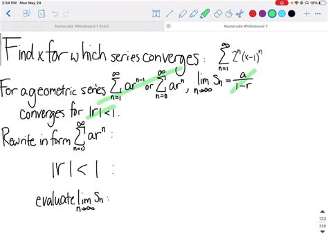 SOLVED Find The Values Of X For Which The Series Converges And Find