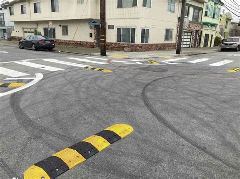 This S F Intersection Got Some Unusual Speed Bumps Heres What They