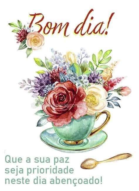 Bom Dia Frase Bom Dia Que A Sua Paz Seja Prioridade Neste Dia